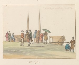 Tracht der Insel Gozo von Louis Ducros