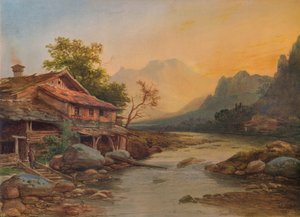 Schweizer Bergdorf, 1831, 1938