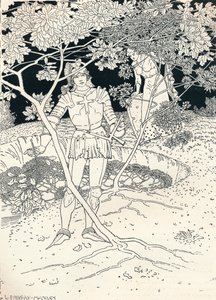 Illustration zu Spensers Faerie Queene. Canto II. Vers 30, ca. 1895 von Louis Fairfax Muckley