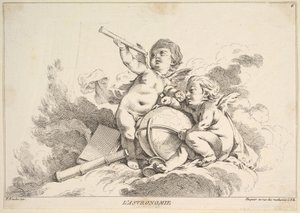 Astronomie von Louis Felix de la Rue