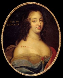 Porträt der französischen Schriftstellerin Anne Ninon de l