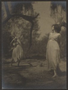 [Tänzer im Garten] von Louis Fleckenstein