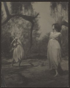 [Tänzer im Garten] von Louis Fleckenstein