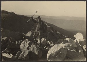 Fleckenstein auf Felsen