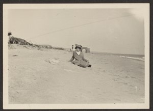 [Florence am Strand] von Louis Fleckenstein