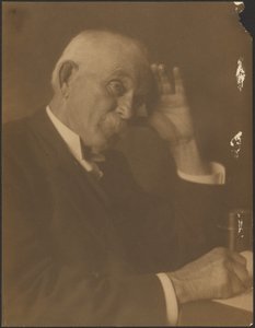 [Porträt eines Mannes am Schreibtisch] von Louis Fleckenstein