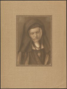 [Porträt einer Nonne] von Louis Fleckenstein