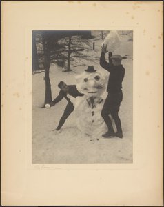Der Schneemann von Louis Fleckenstein