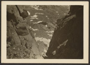 Tal-Landschaft von oben