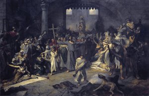 Die Pest in Tournai im Jahr 1095