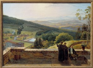 Das Arno-Tal, Blick von Vallombrosa