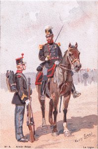Die Linie, Postkarte, 1920er Jahre von Louis Geens