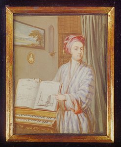 Porträt von Brook Taylor (1685-1731) 1720