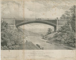 Calton Brücke von Louis Haghe
