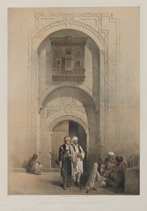 Ägypten und Nubien, Band III: Modernes Herrenhaus, zeigt die arabeske Architektur von Kairo