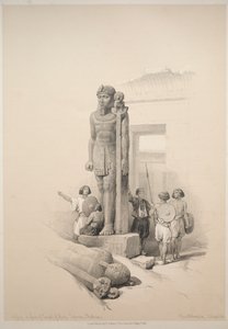 Ägypten und Nubien: Band II - Nr. 7, Kolosse von Wady Saboua