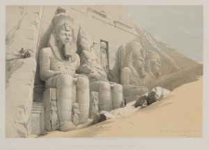 Ägypten und Nubien, Band I: Der Große Tempel von Abu Simbel, Nubien
