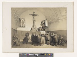 Oratorium des Kapuzinerklosters in Brügge von Louis Haghe