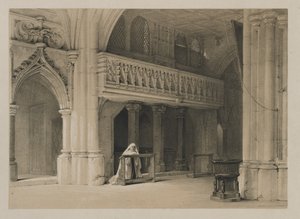 Skizzen in Belgien und Deutschland, Band I: Nönnberg-Kloster, Salzburg, 1840 von Louis Haghe