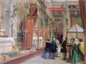 Der mittelalterliche Hof der Großen Ausstellung von 1851