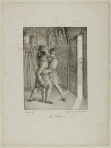 Die Männer aus Reims von Louis Hersent