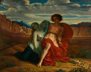 Die Folterung von Mezentius, 1864