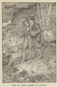 Illustration für Entführt von Robert Louis Stevenson von Louis John Rhead