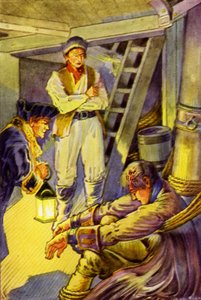 Illustration für Entführt von Robert Louis Stevenson