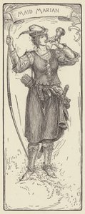 Maid Marian von Louis John Rhead