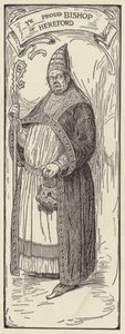 Der stolze Bischof von Hereford von Louis John Rhead