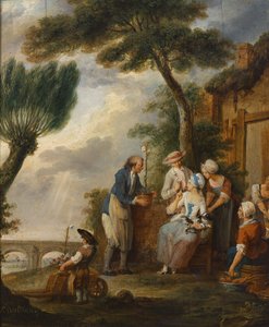 Der Gärtner oder die Verlobung von Louis Joseph (1731 98) Watteau
