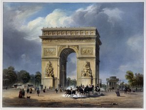 Arc de Triomphe - von Arnout von Louis Jules Arnout