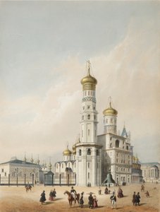 Der Glockenturm Iwan der Große, erstes Viertel des 19. Jahrhunderts