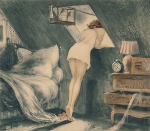 Dachzimmer, 1940
