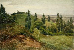 Die Westseite des Doernbergs, nahe Kassel