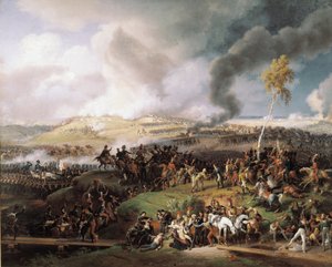 Schlacht von Moskau (auch Schlacht von Borodino) (7. September 1812) von Louis Lejeune