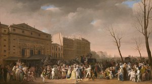Karnevalsszene, 1832