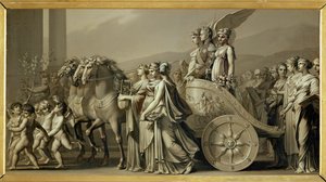 Der Triumph des Zaren Alexander I. oder Der Frieden von Louis Leopold Boilly
