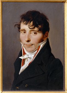 Monsieur Arnault de Gorse, Bruder des Schriftstellers Antoine Vincent Arnault von Louis Leopold Boilly