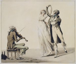 Die Torheit des Tages von Louis Leopold Boilly