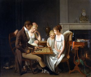 Die Damenpartie Gemälde von Louis Leopold Boilly