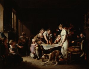 Das Verlesen des Bulletins der Großen Armee von Louis Leopold Boilly
