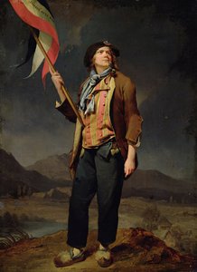 Der Sänger Chenard als Sansculotte
