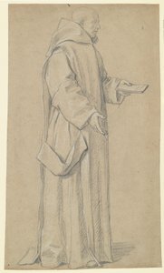 Stehender Mönch (recto) von Louis Licherie de Beurie