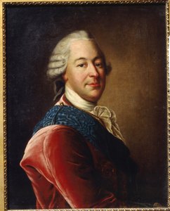 Porträt des Grafen Mikhail Illarionovich Vorontsov (1714-1767)
