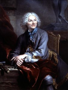 Porträt von Jean Louis Lemoyne (1665-1755) von Louis Tocqué
