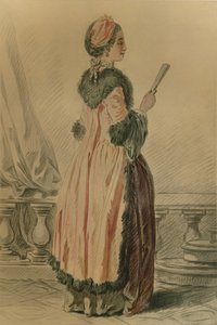 Russische Zofe, ca. 1765-1790, 1913 von Louis Marin Bonnet