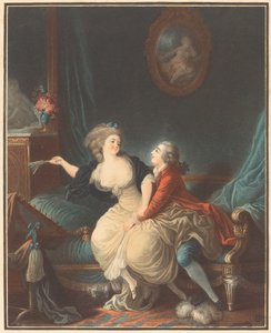 Der zerbrochene Fächer von Louis Marin Bonnet