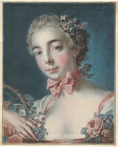 Kopf von Flora von Louis Marin Bonnet