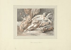 Venus wird von Amor überrascht